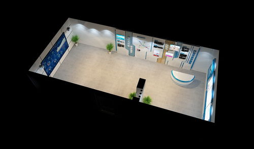 養老服務展廳效果圖